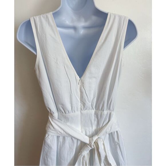 Achro white sleeveless flare dress size small - Picture 10 of 11